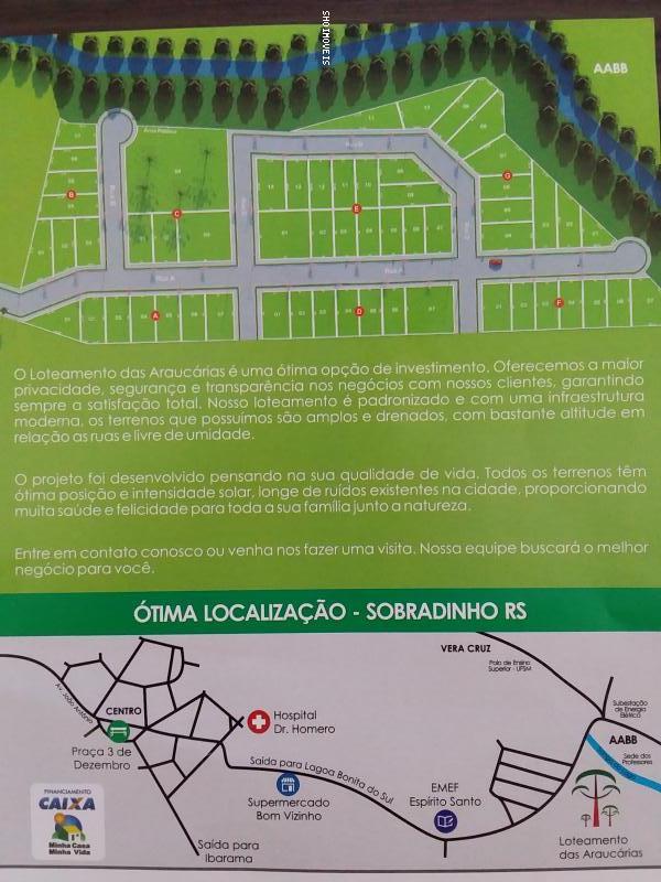 Terreno para Venda - Sobradinho / RS no bairro Centro